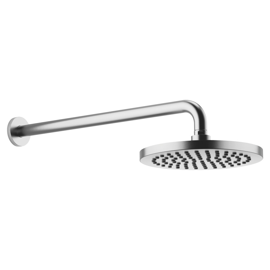 Douche murale DORNBRACHT
rosace D 60 mm, saillie 450 mm
pomme de douche D 22 cm, Pure Rain
débit 9 (L/min), avec système anti-calcaire