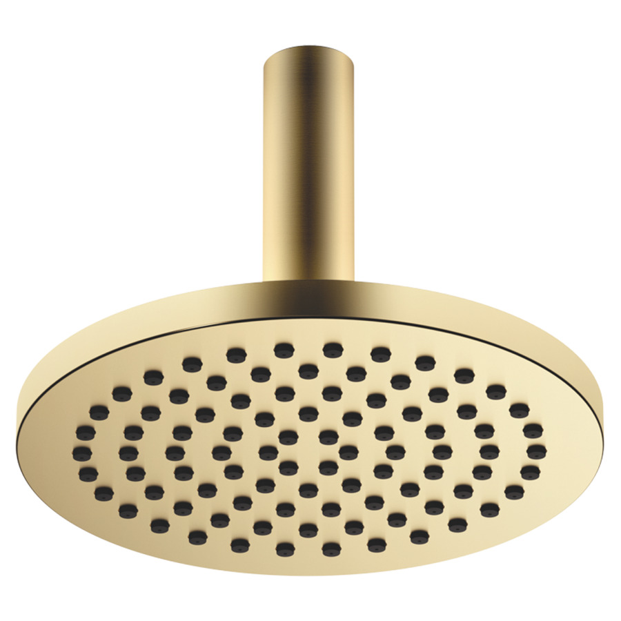 Douche au plafond DORNBRACHT
rosace D 60 mm, H 16.8 cm
pomme de douche D 22 cm, Pure Rain
débit 9 (L/min), avec système anti-calcaire