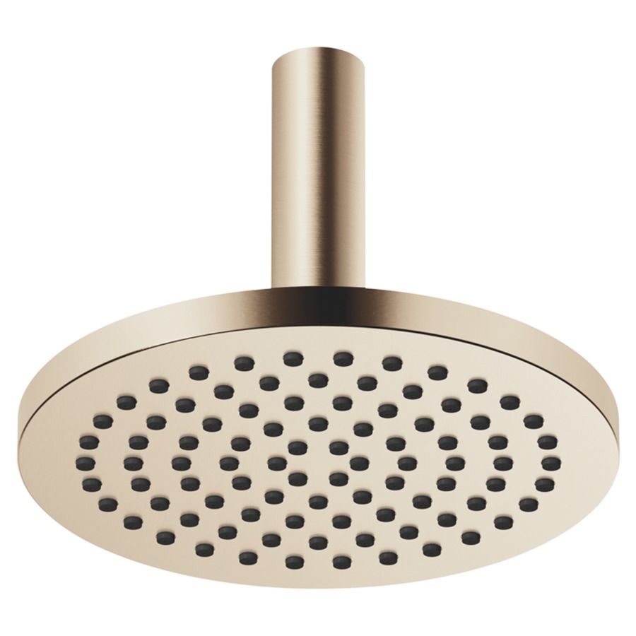 Douche au plafond DORNBRACHT
rosace D 60 mm, H 16.8 cm
pomme de douche D 22 cm, Pure Rain
débit 9 (L/min), avec système anti-calcaire