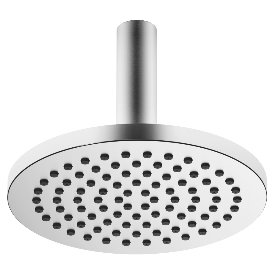 Douche au plafond DORNBRACHT
rosace D 60 mm, H 16.8 cm
pomme de douche D 22 cm, Pure Rain
débit 9 (L/min), avec système anti-calcaire