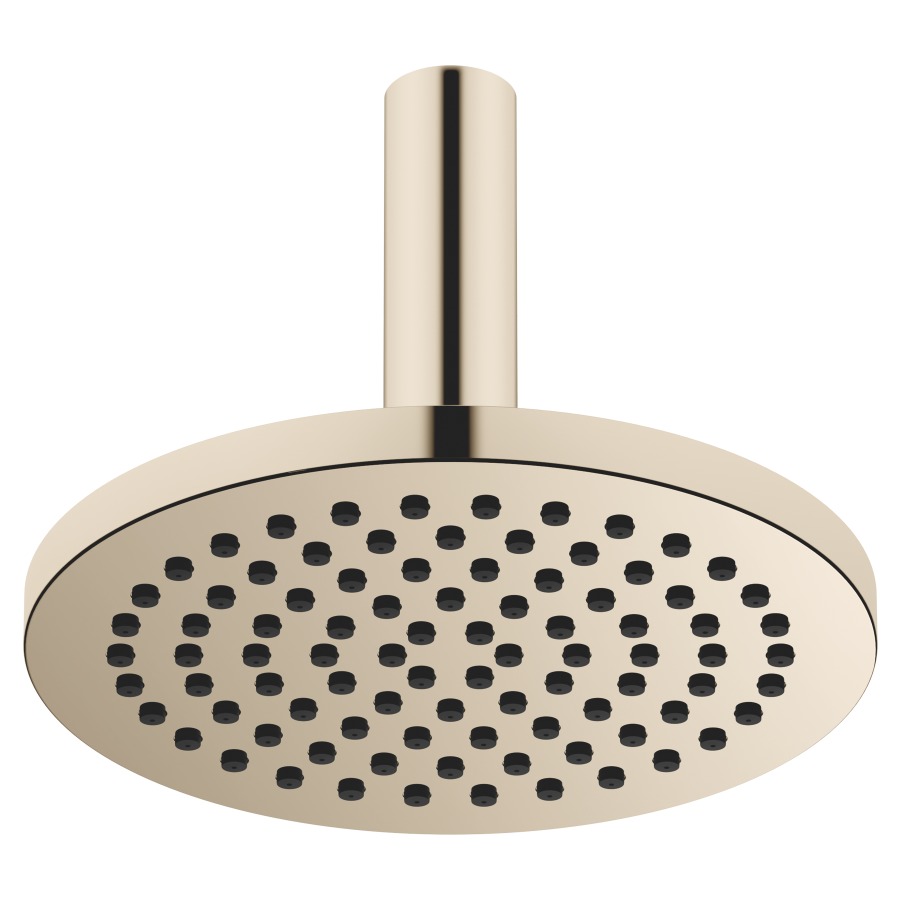 Douche au plafond DORNBRACHT
rosace D 60 mm, H 16.8 cm
pomme de douche D 22 cm, Pure Rain
débit 9 (L/min), avec système anti-calcaire