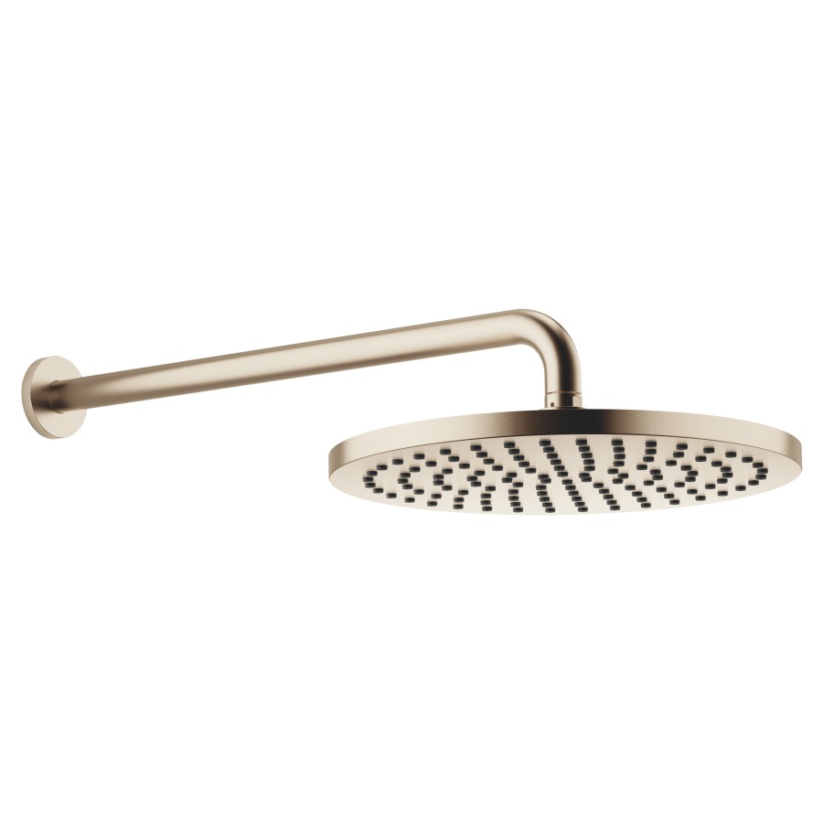 Douche murale DORNBRACHT
FlowReduce
rosace D 60 mm, saillie 450 mm
pomme de douche D 30 cm, Pure Rain
débit 6.8 (L/min), avec système anti-calcaire