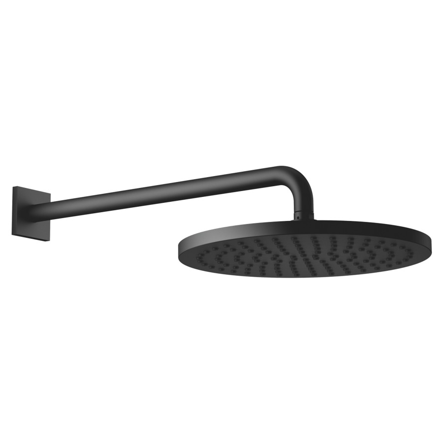 Douche murale DORNBRACHT
rosace 65 x 65 mm, saillie 450 mm
pomme de douche D 30 cm, Pure Rain
débit 14 (L/min), avec système anti-calcaire