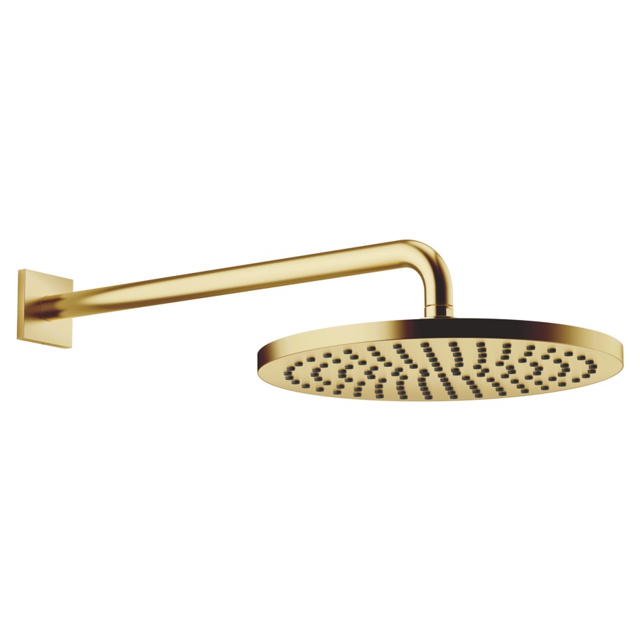 Douche murale DORNBRACHT
rosace 65 x 65 mm, saillie 450 mm
pomme de douche D 30 cm, Pure Rain
débit 14 (L/min), avec système anti-calcaire
