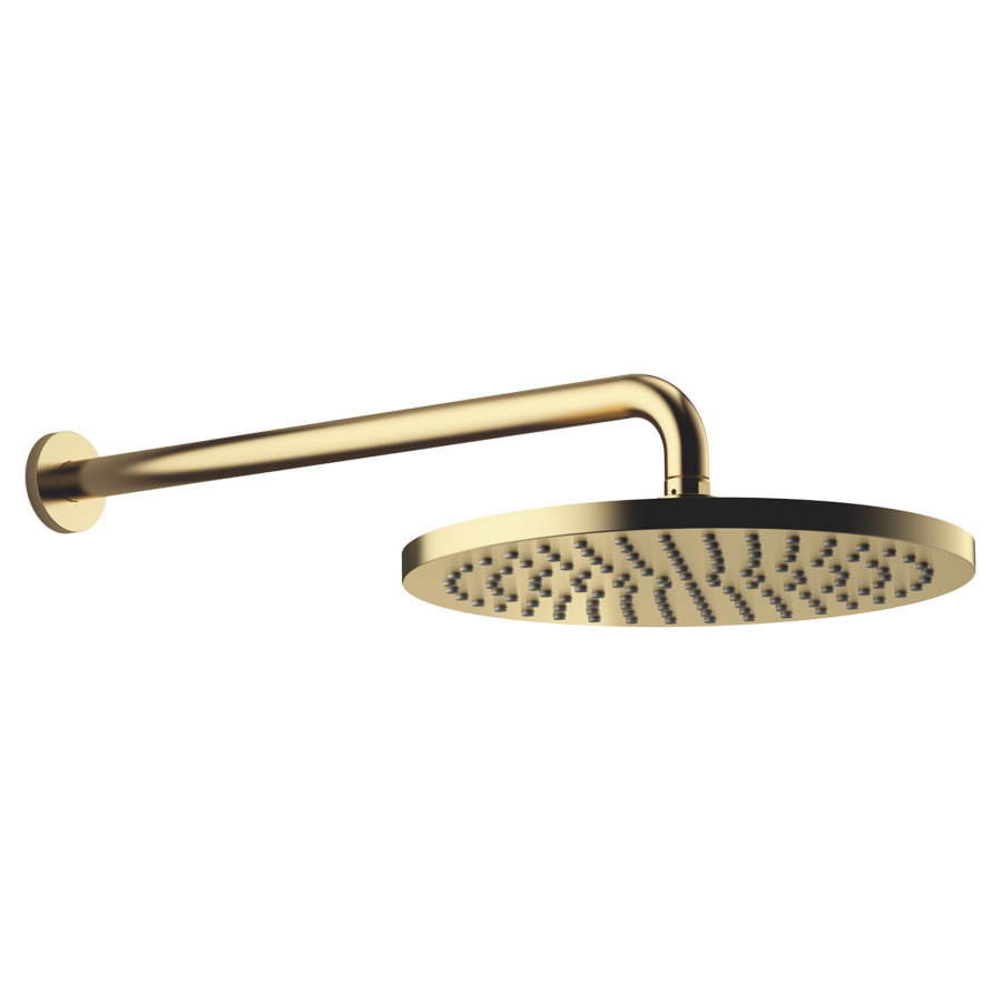 Douche murale DORNBRACHT
rosace D 60 mm, saillie 450 mm
pomme de douche D 30 cm, Pure Rain
débit 14 (L/min), avec système anti-calcaire