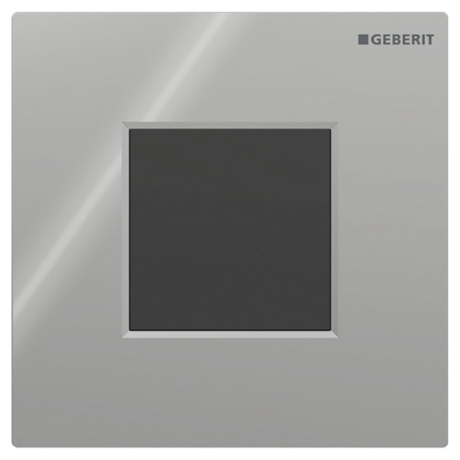 Commande d'urinoir  Typ 01 angulaire
Zinc moulé sous pression
raccordement au réseau 240/4.5&nbsp;V
vanne magnétique, détecteur infrarouge
plaque de recouvrement
sans set de prémontage 814119/144