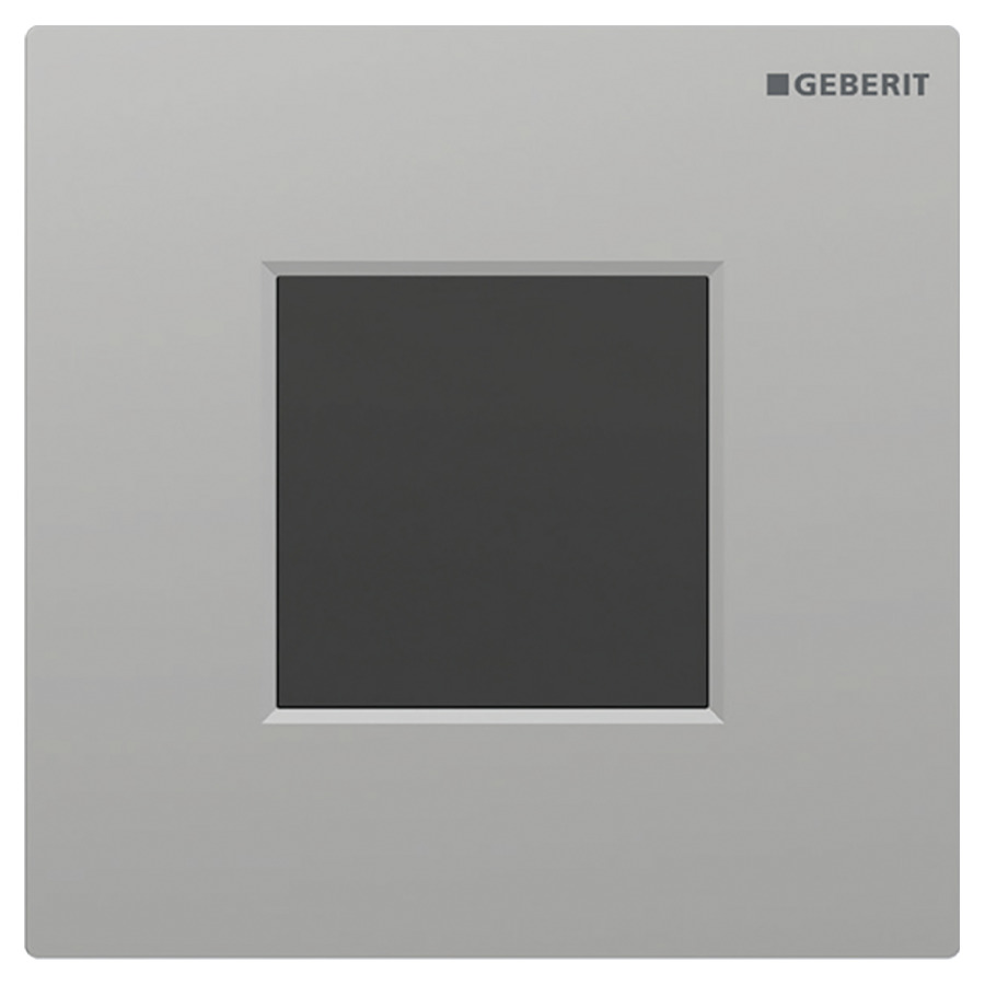 Commande d'urinoir  Typ 01 angulaire
Zinc moulé sous pression
raccordement au réseau 240/4.5&nbsp;V
vanne magnétique, détecteur infrarouge
plaque de recouvrement
sans set de prémontage 814119/144