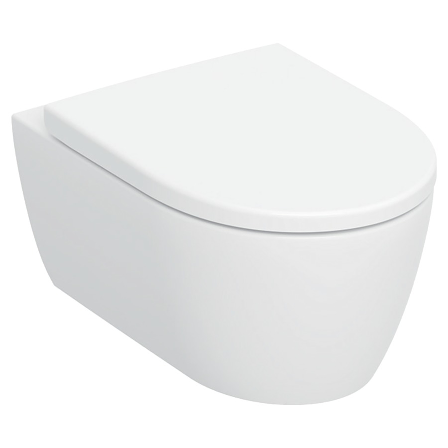 Set cuvette murale ICON UP
35.5 x 33.5 x 53 cm
Céramique, sans bord de rinçage, TurboFlush
forme fermée, pour chasse d'eau à 
encastrer, avec siège de WC
avec système d’abaissement automatique
avec plaque de déclenchement
Sigma 20 angulaire
avec accessoires d'installation