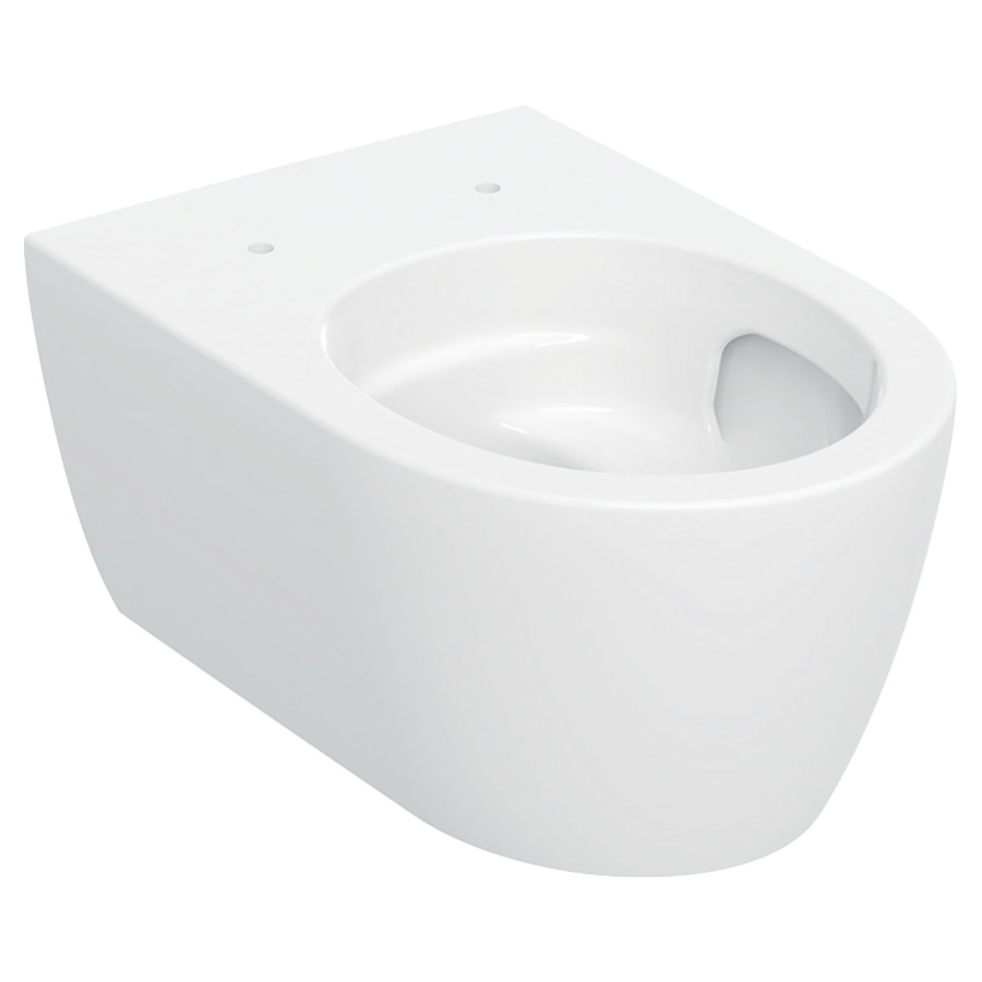 Cuvette murale ICON UP
35.5 x 33.5 x 53 cm
Céramique, sans bord de rinçage
TurboFlush, forme fermée
pour chasse d'eau à encastrer