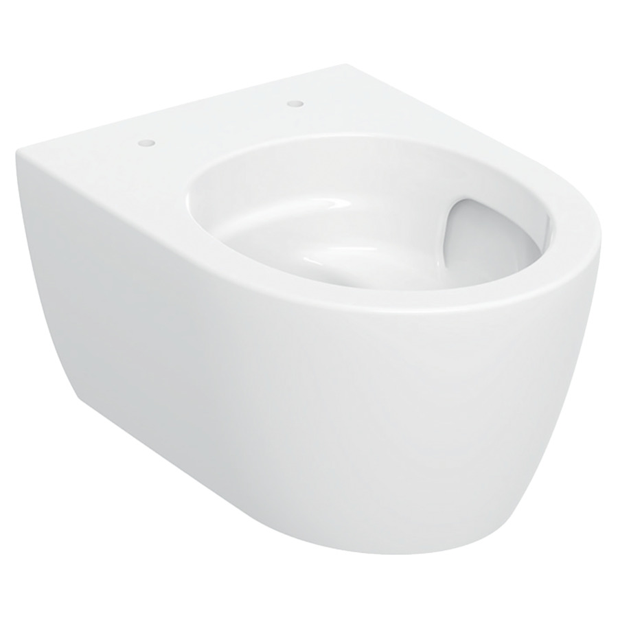 Cuvette murale ICON UP
petite saillie
35.5 x 33.5 x 49 cm
Céramique, sans bord de rinçage
TurboFlush, forme fermée
pour chasse d'eau à encastrer