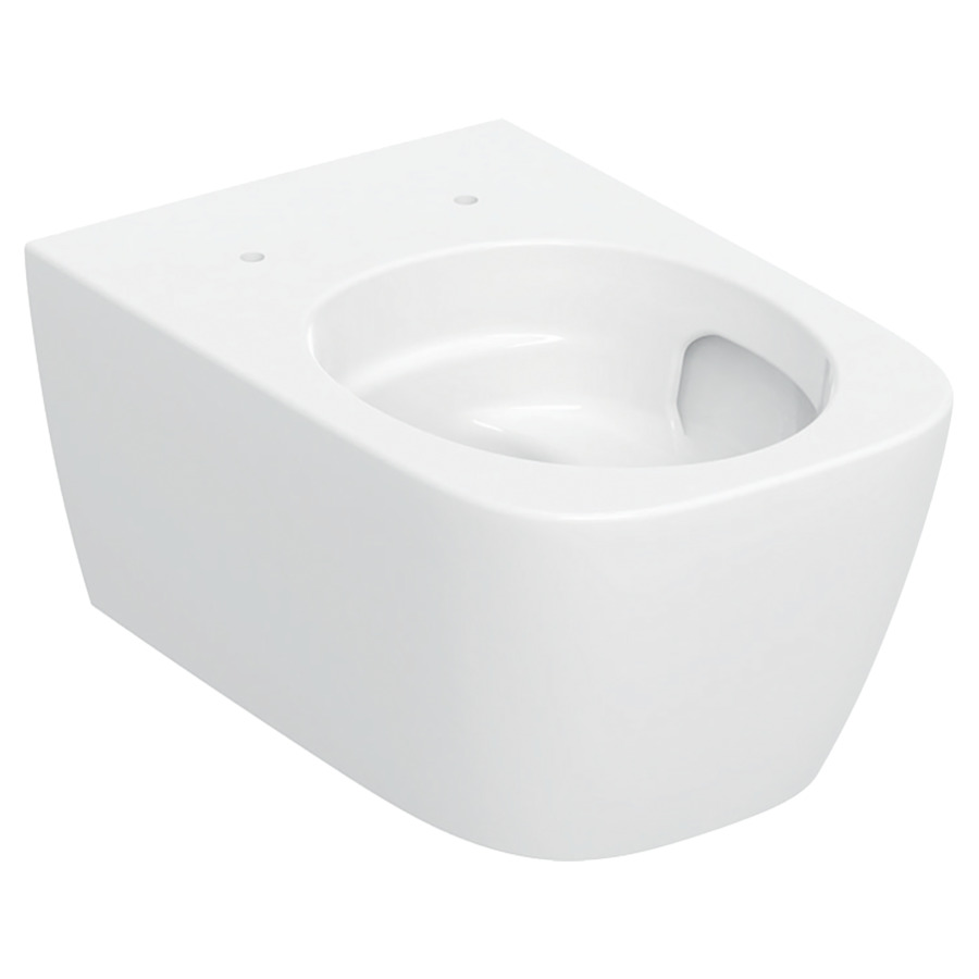 Cuvette murale ICON UP
35.5 x 33.5 x 53 cm, angulaire
Céramique, sans bord de rinçage
TurboFlush, forme fermée
pour chasse d'eau à encastrer