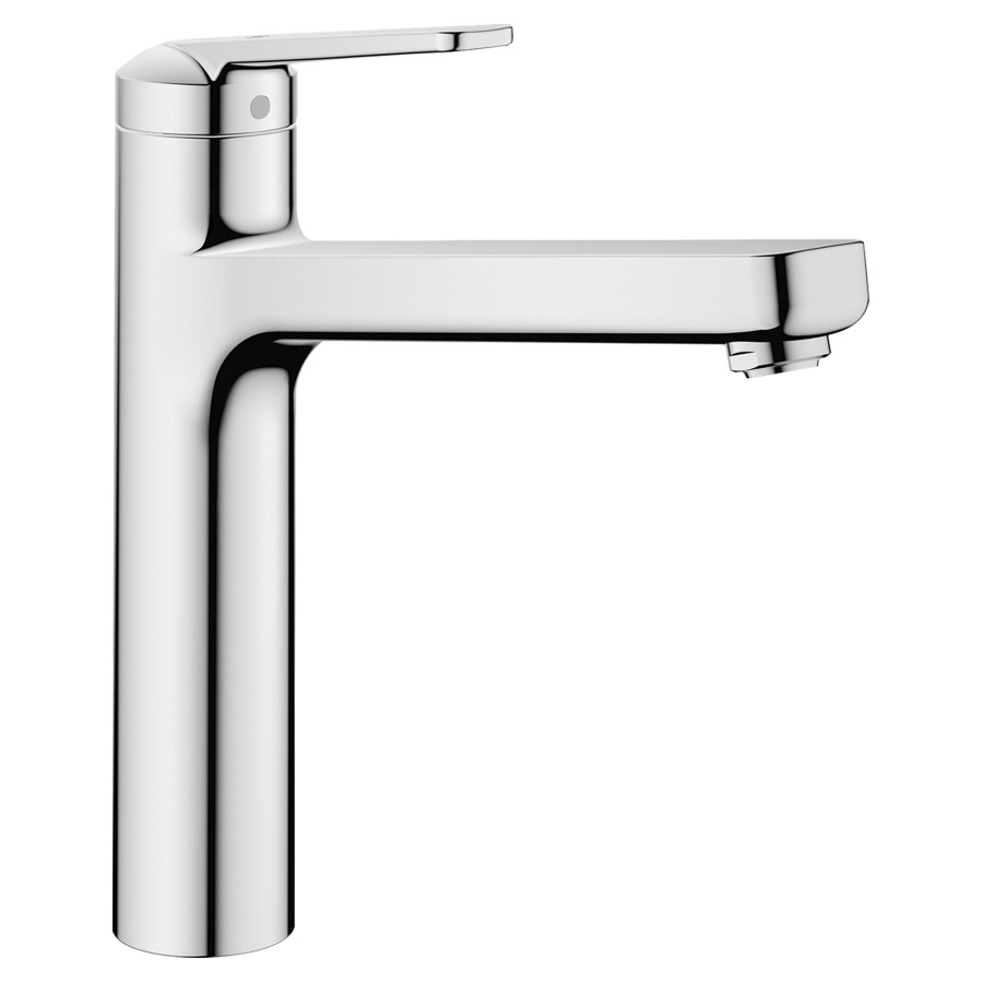 Mélangeur d'évier DOMO 6.0 
saillie 225 mm
goulot orientable
tuyaux de raccordement flexibles 3/8"
Eco, débit 11.3 (L/min)
groupe acoustique&nbsp;I
Classe d’énergie A