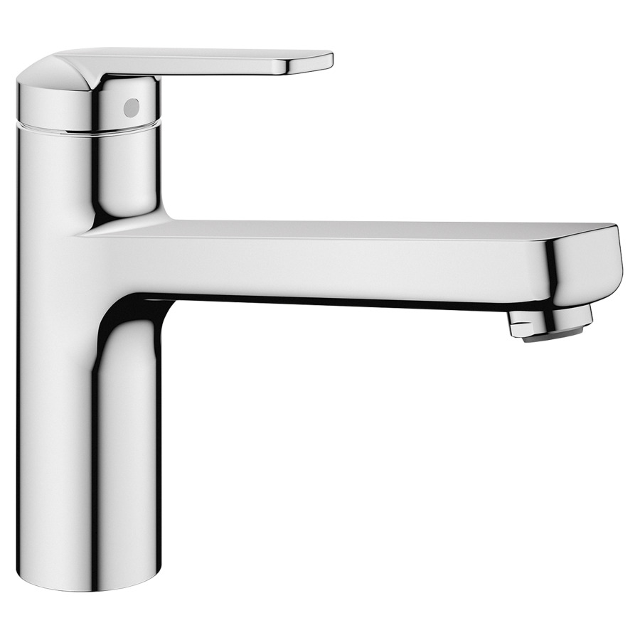 Mélangeur d'évier DOMO 6.0 
saillie 225 mm
goulot orientable
tuyaux de raccordement flexibles 3/8"
Eco, débit 11.3 (L/min)
groupe acoustique&nbsp;I
Classe d’énergie A