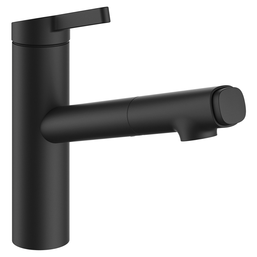 Mélangeur d'évier FIT 
saillie 205 mm
goulot orientable douche extensible
tuyaux de raccordement flexibles 3/8"
Eco, débit 6.9 (L/min)
groupe acoustique&nbsp;II
Classe d’énergie A