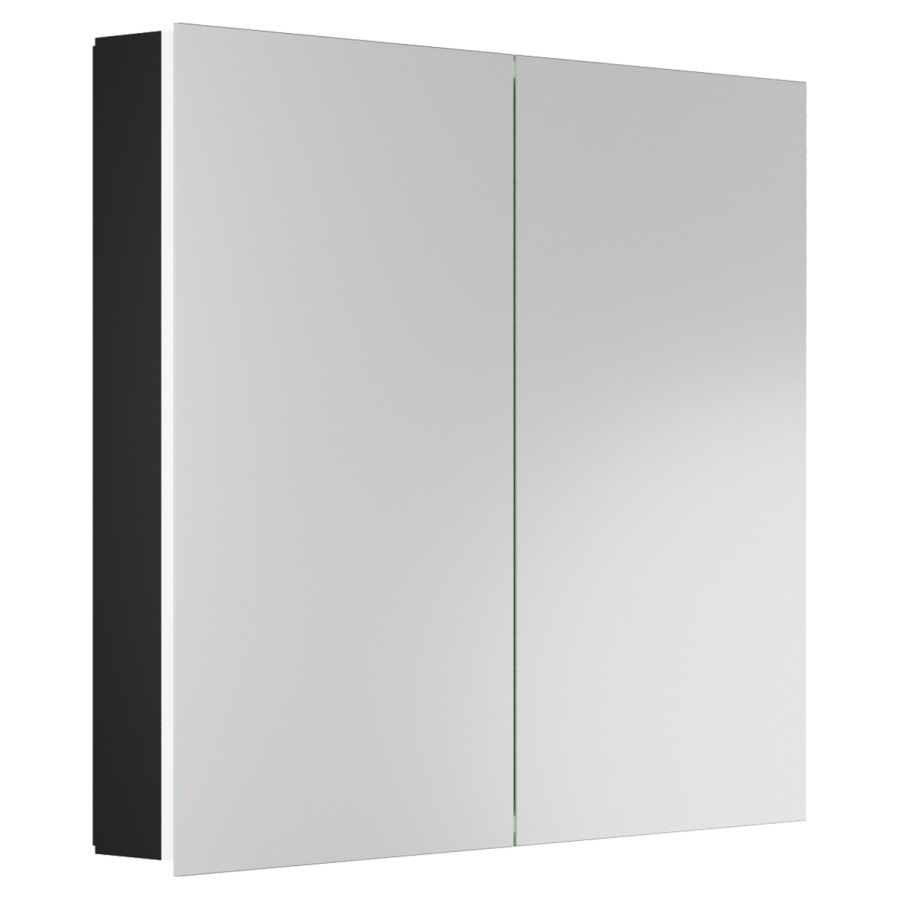 Armoire de toilette Auralis UP/AP
80 x 70 x 12.5 cm
Profilé en aluminium
2&nbsp;portes à double miroir
éclairage LED indirect
28.79/29.35 Watt
4990/5192 Lumen, dimmable
4 étagères en verre réglables 
2 prises doubles à l'intérieur en bas à gauche 
et à droite, 1xT13, 2xUSB-C, 1 boîte d'accessoires 
avec miroir grossissant
Classe d’énergie C, IP24
