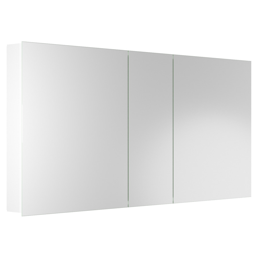 Armoire de toilette Auralis UP/AP
150 x 70 x 12.5 cm
Profilé en aluminium
3&nbsp;portes à double miroir (60/30/60)
éclairage LED indirect
42.68/43.52 Watt
7399/7698 Lumen, dimmable
6 étagères en verre réglables 
2 prises doubles à l'intérieur en bas à gauche 
et à droite, 1xT13, 2xUSB-C, 1 boîte d'accessoires 
avec miroir grossissant
Classe d’énergie C, IP24