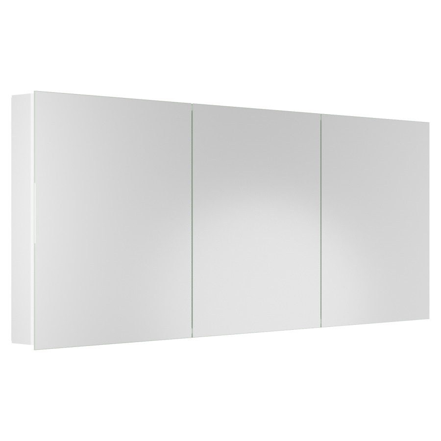 Armoire de toilette Auralis UP/AP
180 x 70 x 12.5 cm
Profilé en aluminium
3&nbsp;portes à double miroir (60/60/60)
éclairage LED indirect
48.64/49.60 Watt
8431/8477 Lumen, dimmable
6 étagères en verre réglables 
2 prises doubles à l'intérieur en bas à gauche 
et à droite, 1xT13, 2xUSB-C, 1 boîte d'accessoires 
avec miroir grossissant
Classe d’énergie C, IP24