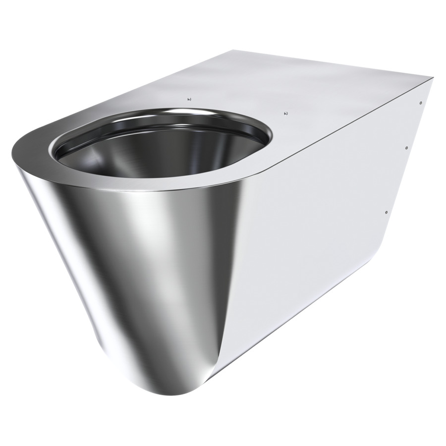 Cuvette murale ARMATRON UP
36 x 36 x 70 cm, Acier inoxydable
pour chasse d'eau à encastrer
anti vandalisme
sans couvercle
sortie horizontale
avec matériel de fixation