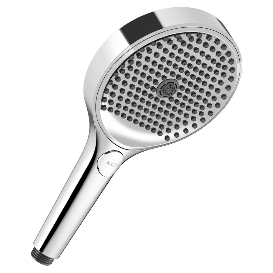Douche à main SHOWERSOLUTIONS
EcoSmart+
3jet, PowderRain/Intense PowderRain/
EnergeticRain, QuickClean+
débit 6 (L/min)
groupe acoustique&nbsp;I