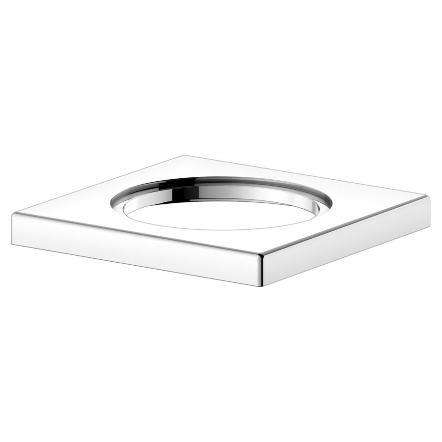 Rosace  IXMO
48 x 48 x 5 mm, angulaire
pour mitigeur monocommande
de lavabo et de bidet