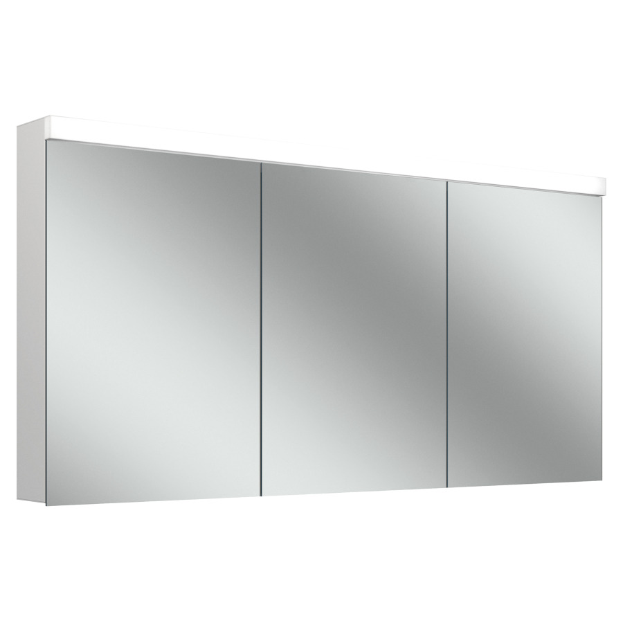 Armoire de toilette Schneider LOW basic 15 LED UP/AP
149.5 x 74.7 x 14.7/16 cm
Profilé en aluminium
3&nbsp;portes à double miroir (50/50/50)
éclairage LED direct en haut, 38 Watt
4 tablettes en verre
1&nbsp;prise double en haut à droite
changeable à gauche
Classe d’énergie C, IP44