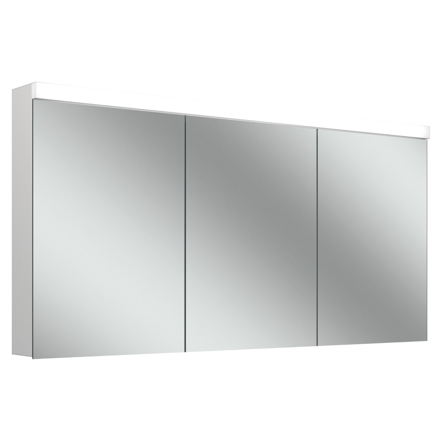 Armoire de toilette Schneider LOW basic 15 LED UP/AP
149.5 x 74.7 x 14.7/16 cm
Profilé en aluminium
3&nbsp;portes à double miroir (50/50/50)
éclairage LED direct en haut, 38 Watt
4 tablettes en verre
1&nbsp;prise double en haut à droite
changeable à gauche
Classe d’énergie C, IP44