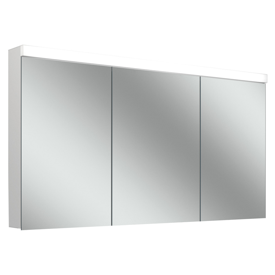 Armoire de toilette Schneider LOW plus 15 LED UP/AP
139.5 x 74.7 x 14.7/16 cm
Profilé en aluminium
3&nbsp;portes à double miroir (45/50/45)
éclairage LED direct et indirect en haut
35/22 Watt, dimmable
dessus et dessous séparément commutable
4 tablettes en verre, 2 prises doubles
à la partition en bas
Classe d’énergie C, IP44