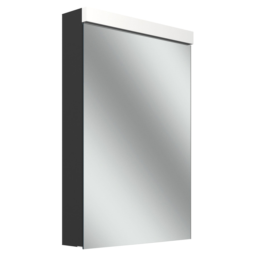 Armoire de toilette Schneider LOW plus TW UP/AP
49.5 x 74.7 x 12/13.3 cm
Profilé en aluminium
1&nbsp;porte à double miroir
charnière à gauche ou à droite
éclairage LED direct et indirect, 12/8 Watt
2000-6500 Kelvin, 3334 Lumen
dimmable, Tunable White
dessus et dessous séparément commutable
2 tablettes en verre, 1&nbsp;prise double
en bas à droite sur le profil latéral
Classe d’énergie C, IP44