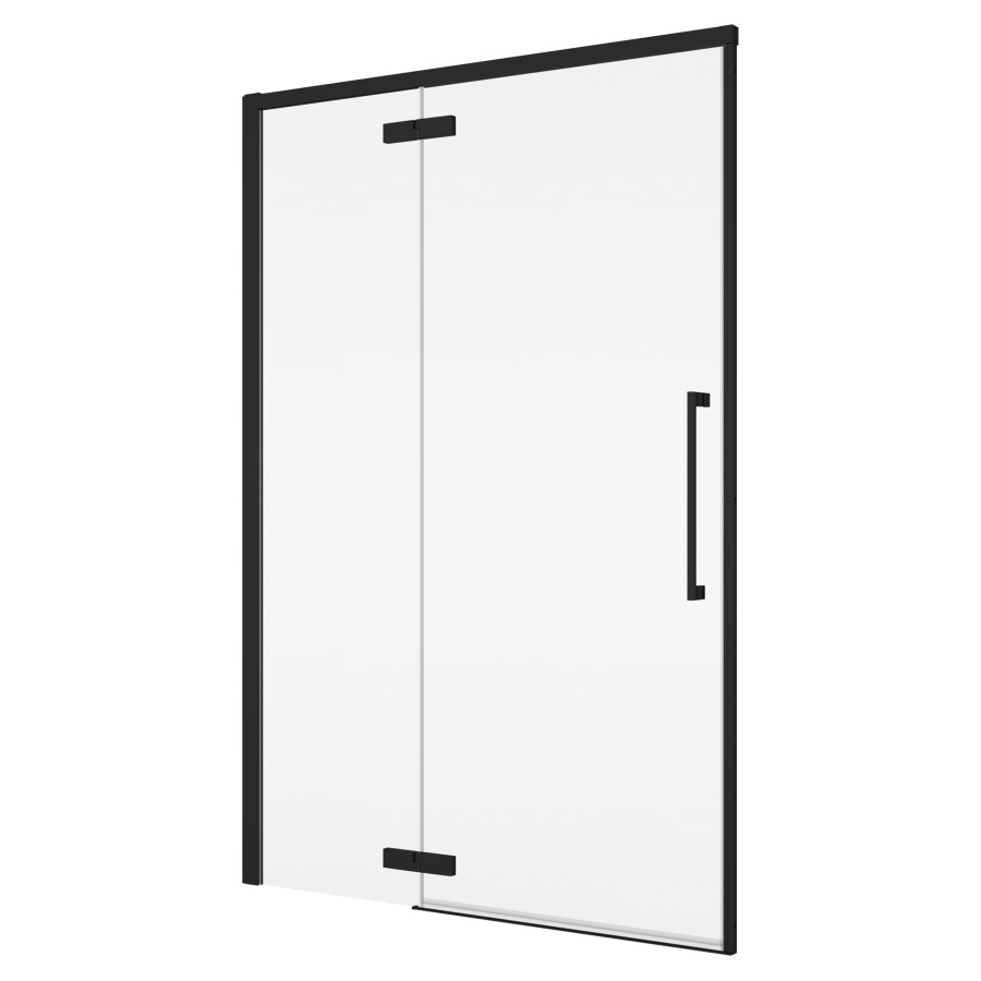 Porte battante Oriana
100 cm, H 200 cm
1 panneau, avec le panneau fixe
butée à gauche, avec cadre partiel