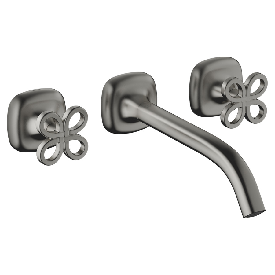 Batterie murale 3-trous COYA UP
saillie 241 mm, goulot fixe
débit 4.5 (L/min)
avec poignées en croix
sans corps à encastrer 751379/380
groupe acoustique&nbsp;I