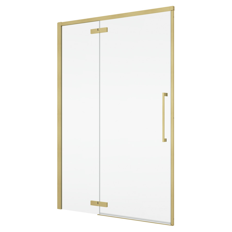 Porte battante Oriana
140 cm, H 200 cm
1 panneau, avec le panneau fixe
butée à gauche, avec cadre partiel