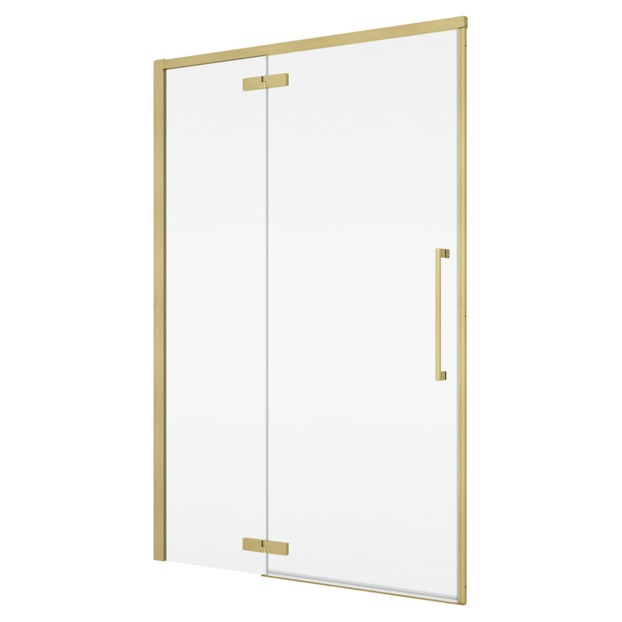 Porte battante Oriana
160 cm, H 200 cm
1 panneau, avec le panneau fixe
butée à gauche, avec cadre partiel
