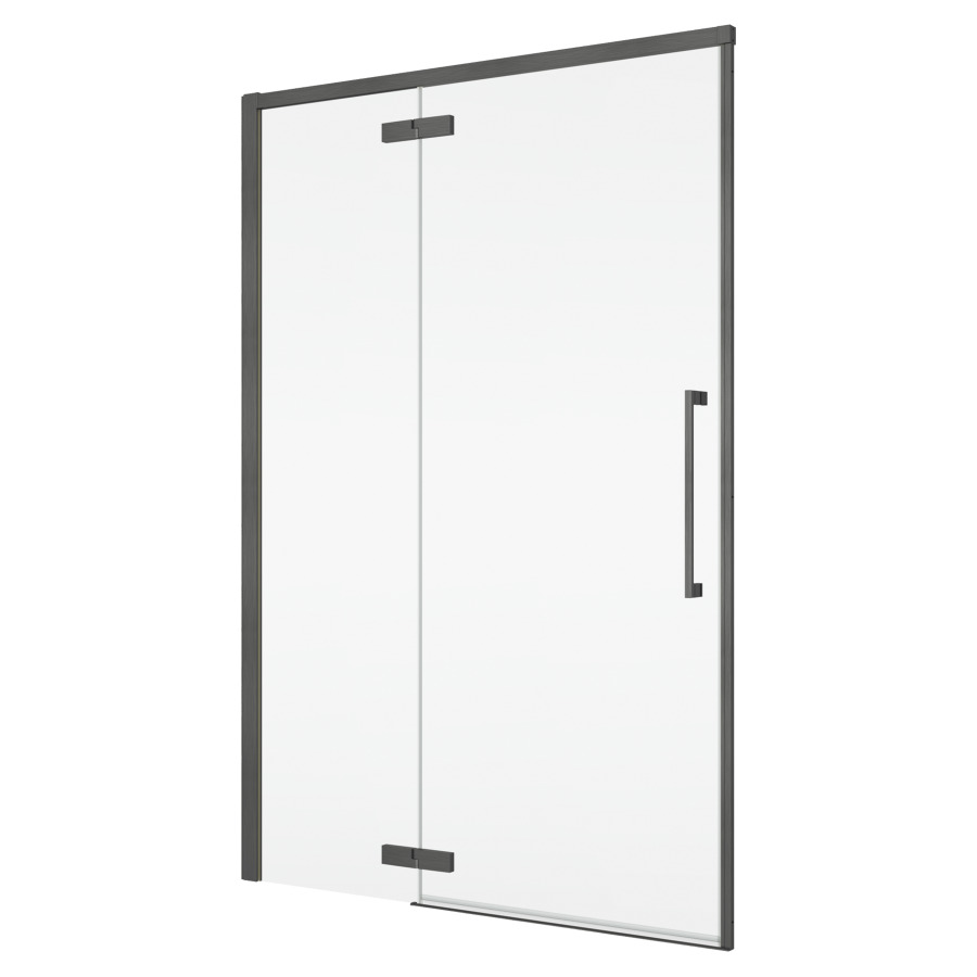 Porte battante Oriana
160 cm, H 200 cm
1 panneau, avec le panneau fixe
butée à gauche, avec cadre partiel
