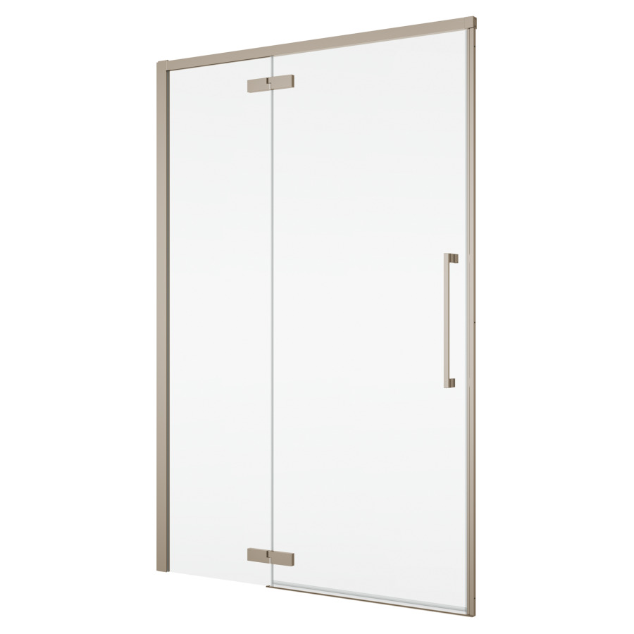 Porte battante Oriana
160 cm, H 200 cm
1 panneau, avec le panneau fixe
butée à gauche, avec cadre partiel