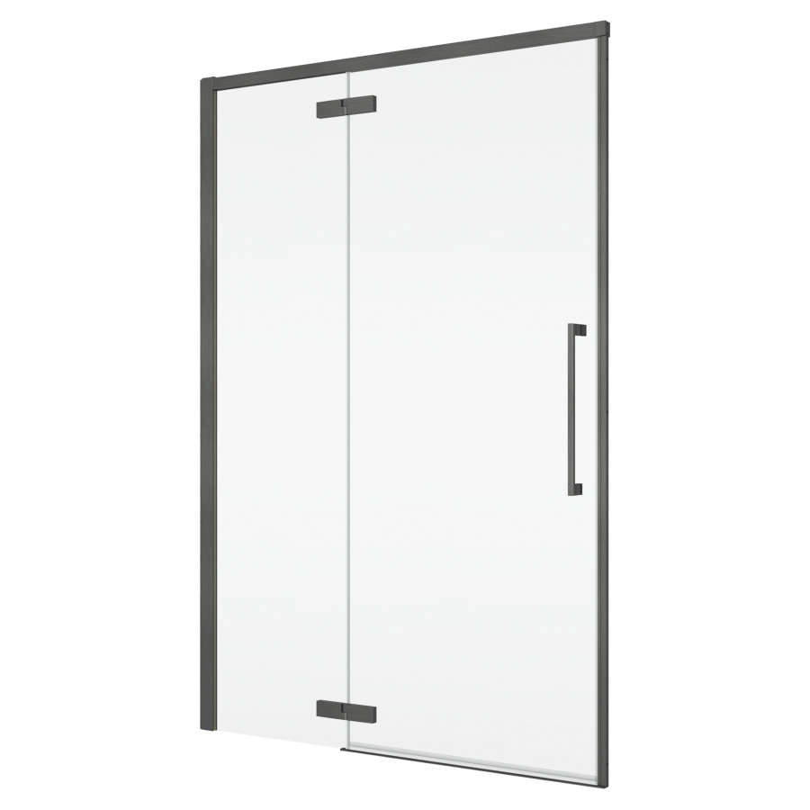 Porte battante Oriana
90-120 cm, H -200 cm
1 panneau, avec le panneau fixe
butée à gauche, avec cadre partiel
MESURES EXACTES SELON PRISE DE MESURE