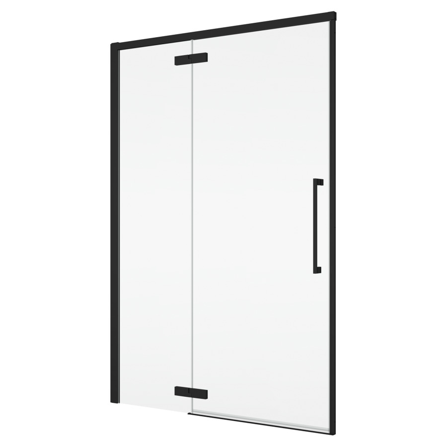 Porte battante Oriana
120.1-160 cm, H -200 cm
1 panneau, avec le panneau fixe
butée à gauche, avec cadre partiel
MESURES EXACTES SELON PRISE DE MESURE