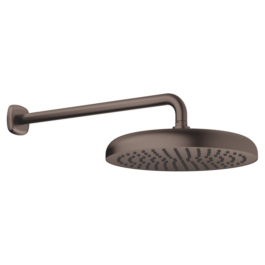 Douche murale COYA
1/2", rosace 67 x 67 mm
saillie 450 mm
pomme de douche D 30 cm, Pure Rain
débit 14 (L/min)
avec système anti-calcaire