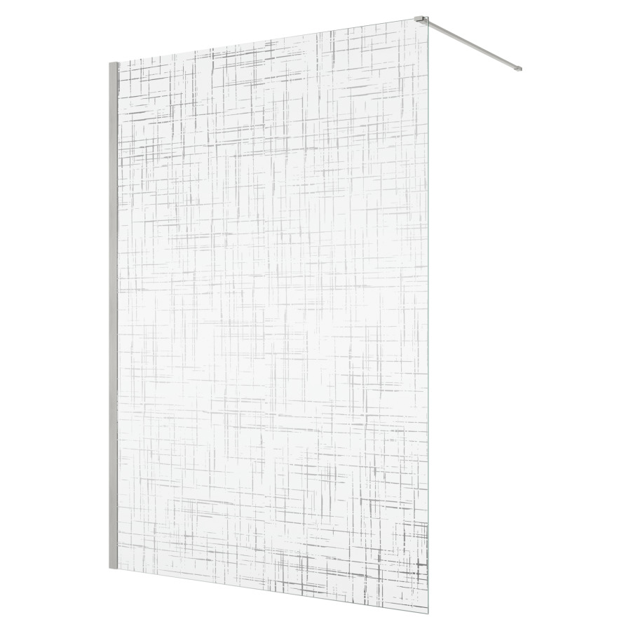 Cloison latérale Easy 2.0 Walk-in
100 cm, H 200 cm
butée à gauche ou à droite
avec barre de stabilisation de 125 cm
recoupable
