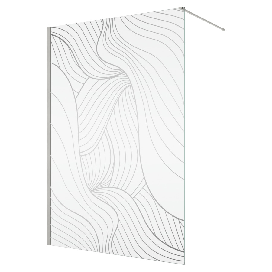 Cloison latérale Easy 2.0 Walk-in
100 cm, H 200 cm
butée à gauche ou à droite
avec barre de stabilisation de 125 cm
recoupable