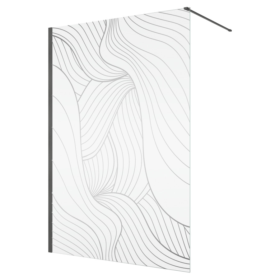Cloison latérale Easy 2.0 Walk-in
100 cm, H 200 cm
butée à gauche ou à droite
avec barre de stabilisation de 125 cm
recoupable