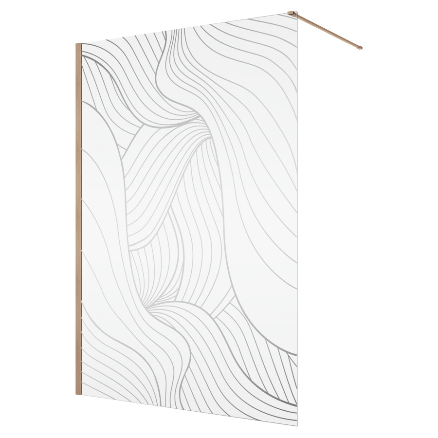 Cloison latérale Easy 2.0 Walk-in
100 cm, H 200 cm
butée à gauche ou à droite
avec barre de stabilisation de 125 cm
recoupable
