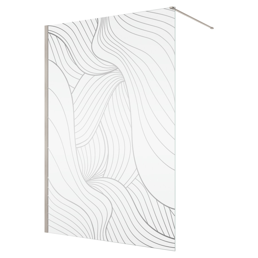 Cloison latérale Easy 2.0 Walk-in
100 cm, H 200 cm
butée à gauche ou à droite
avec barre de stabilisation de 125 cm
recoupable