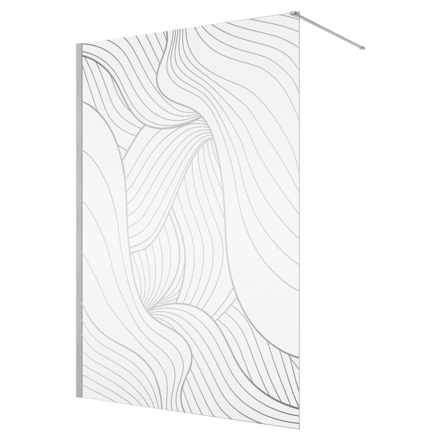 Cloison latérale Easy 2.0 Walk-in
120 cm, H 200 cm
butée à gauche ou à droite
avec barre de stabilisation de 125 cm
recoupable