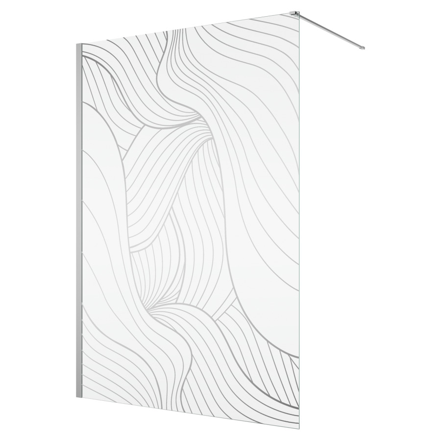 Cloison latérale Easy 2.0 Walk-in
120 cm, H 200 cm
butée à gauche ou à droite
avec barre de stabilisation de 125 cm
recoupable