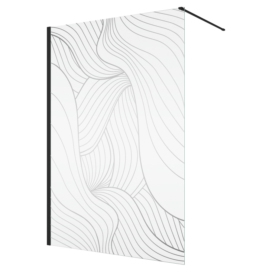 Cloison latérale Easy 2.0 Walk-in
120 cm, H 200 cm
butée à gauche ou à droite
avec barre de stabilisation de 125 cm
recoupable