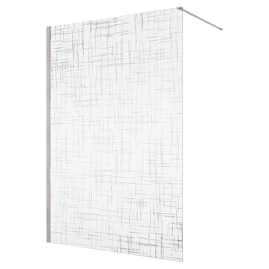 Cloison latérale Easy 2.0 Walk-in
120 cm, H 200 cm
butée à gauche ou à droite
avec barre de stabilisation de 125 cm
recoupable