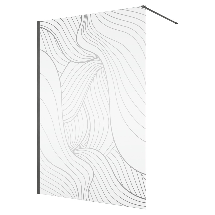 Cloison latérale Easy 2.0 Walk-in
140 cm, H 200 cm
butée à gauche ou à droite
avec barre de stabilisation de 125 cm
recoupable