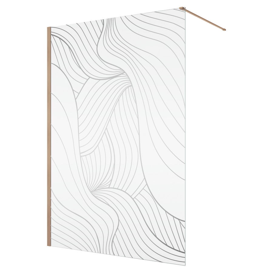 Cloison latérale Easy 2.0 Walk-in
140 cm, H 200 cm
butée à gauche ou à droite
avec barre de stabilisation de 125 cm
recoupable