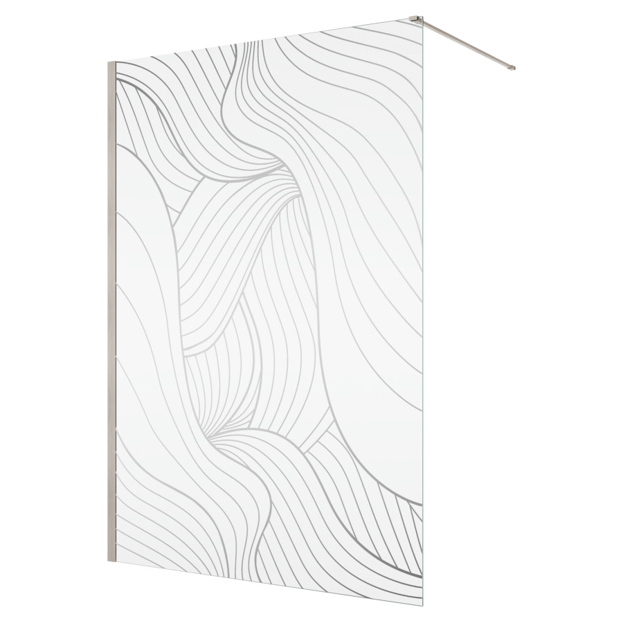 Cloison latérale Easy 2.0 Walk-in
140 cm, H 200 cm
butée à gauche ou à droite
avec barre de stabilisation de 125 cm
recoupable