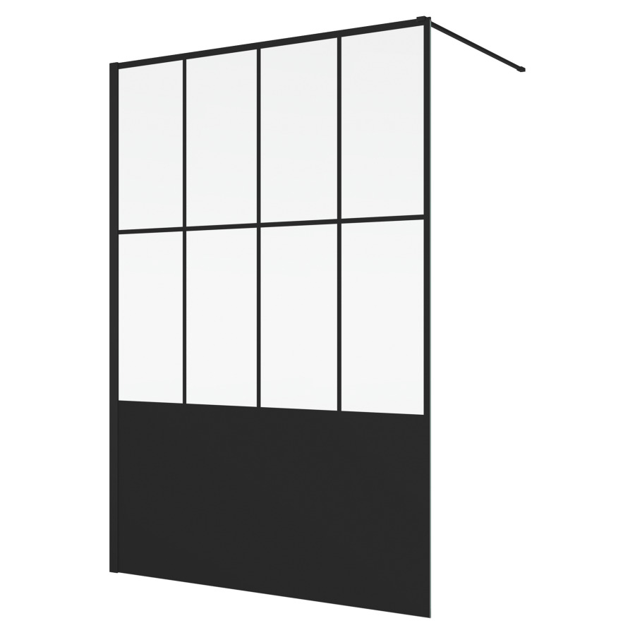 Cloison latérale Easy 2.0 Loft Walk-in
80 cm, H 200 cm
butée à gauche ou à droite
avec barre de stabilisation de 125 cm
recoupable